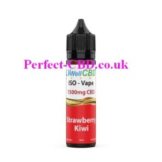 LVWell CBD 50ML 1500MG Vape E-Liquid Strawberry only £11.99